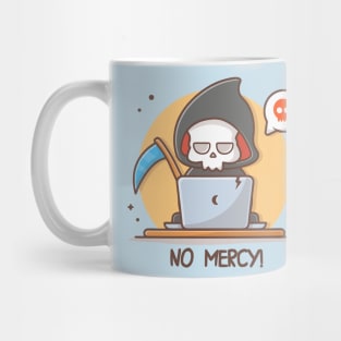 No Mercy Skull Mug